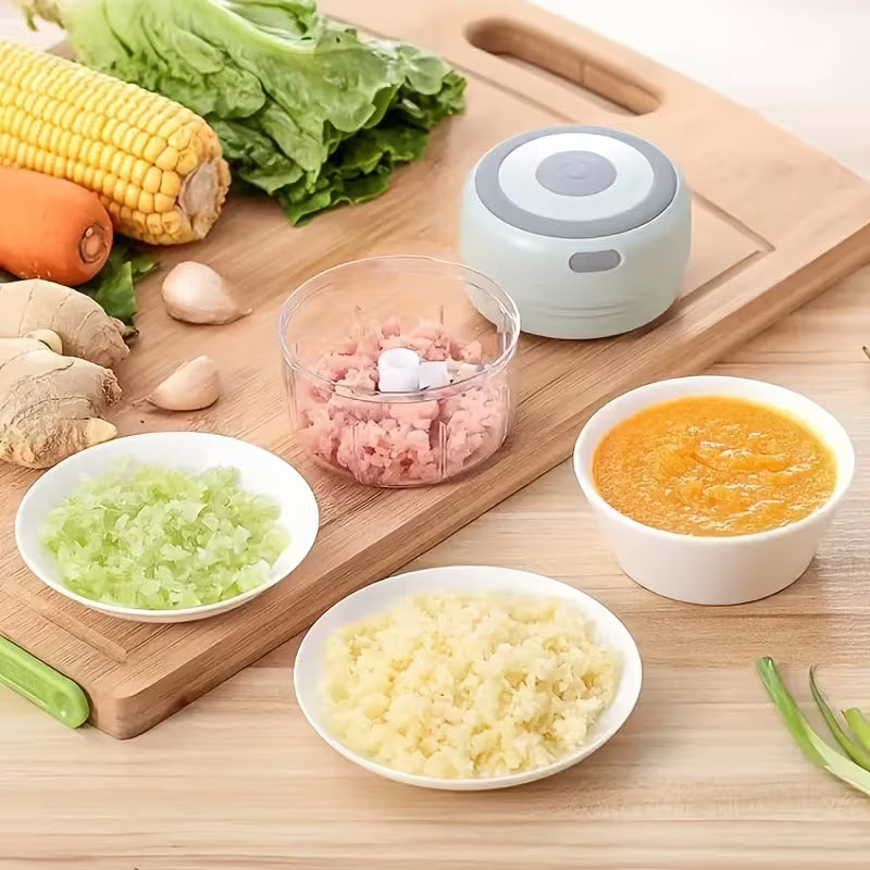Electric Mini Vegetable Chopper - Mini Food Processor